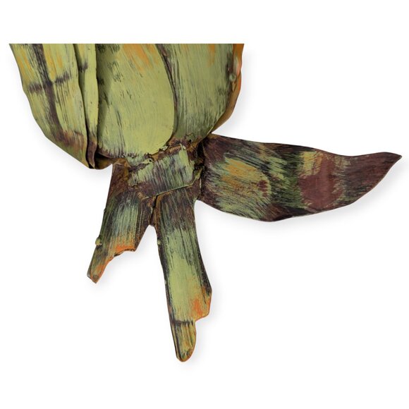 Metal Rustic Corn Wall Sculpture 14" Tall - Picture 4 of 10